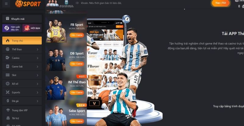 Hướng dẫn chơi kèo cá cược cách biệt tỷ số tại Vsports