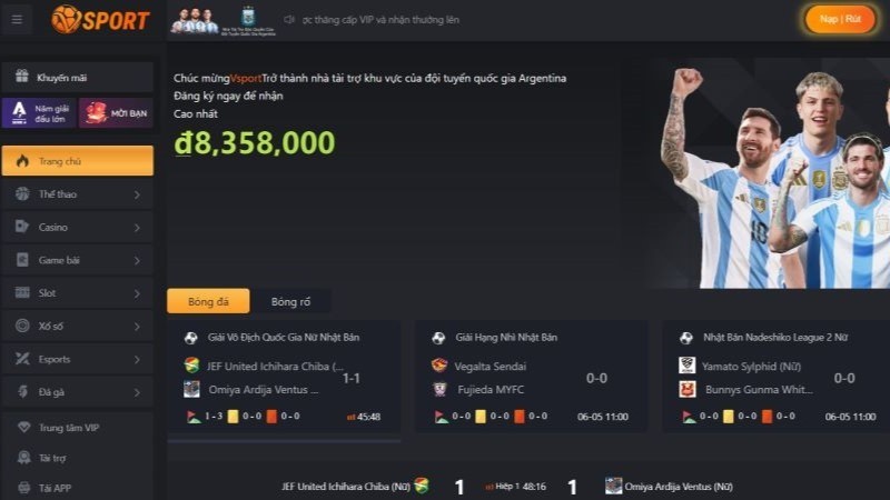 Hướng dẫn chơi kèo bàn thắng tại Vsports